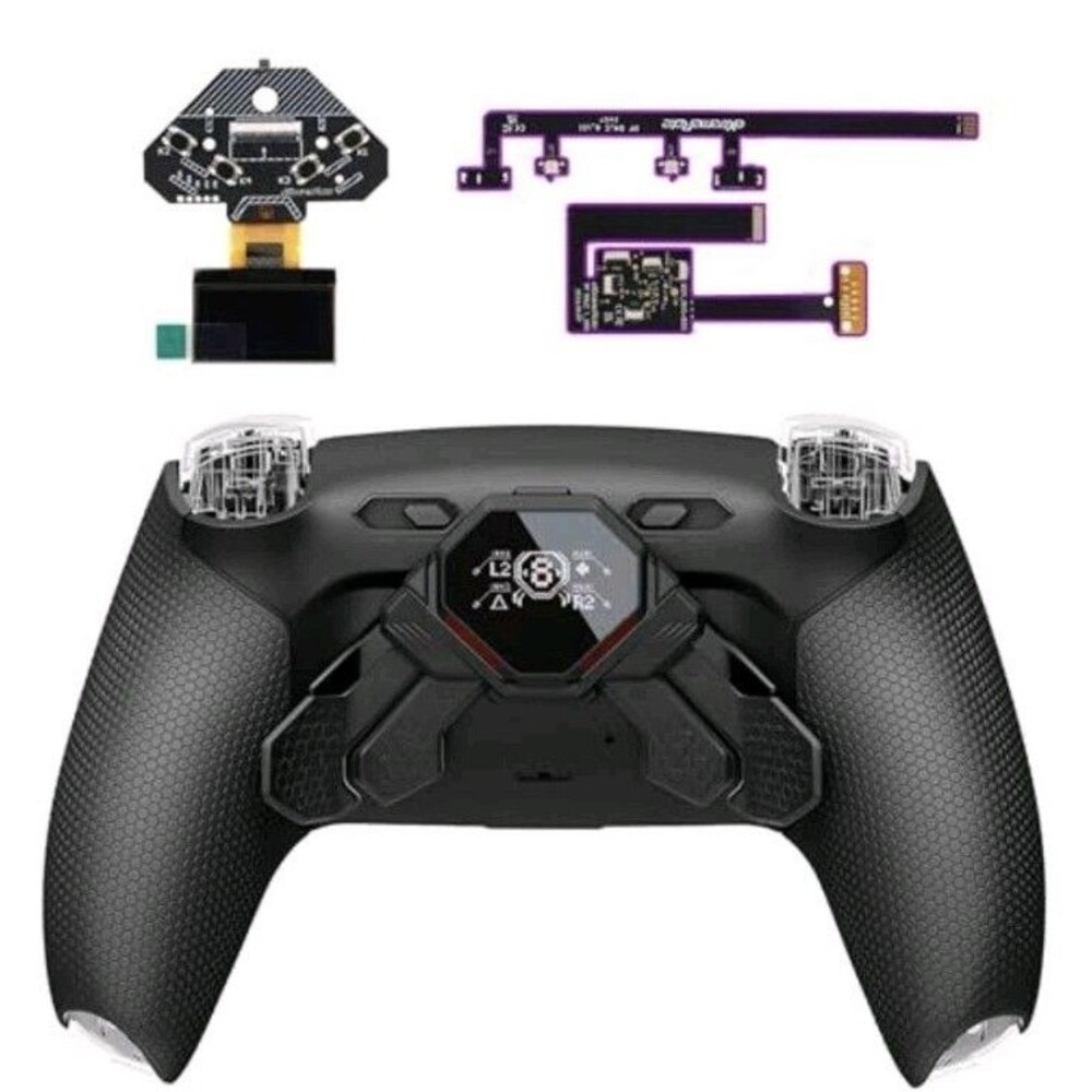 eXtremeRate SPARK Back Paddles Kit Set for PS5 Controller BDM-010 020 Models DIY